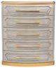 Michael Amini® St. Charles Dove Gray Highboy Chest-1