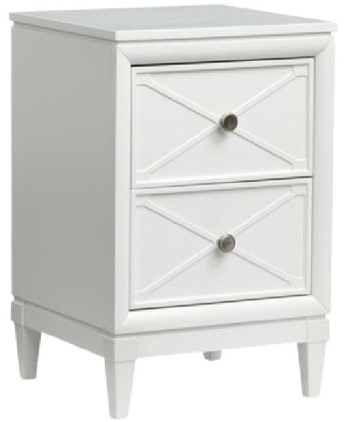 Magnussen Home® Springhouse Whisper White Drawer Nightstand-0