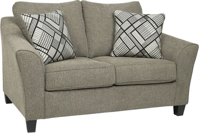 Benchcraft® Barnesley Platinum Loveseat-0