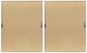 Olliix by Madison Park Skipping Stones 2 Pieces Black Geo UV Printed Shadowbox Wall Art Set-3