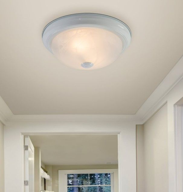 YHD White 2-Light 11" Flush Mount Lighting-1