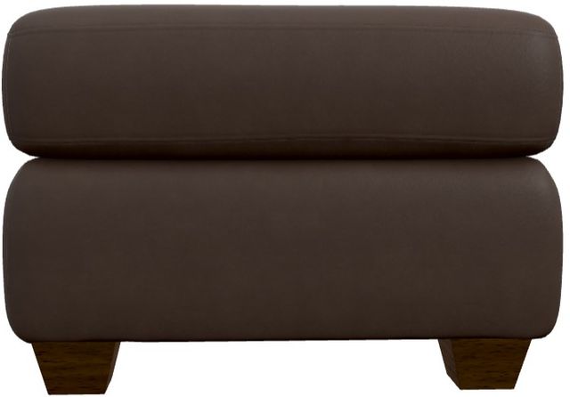La-Z-Boy® Charlie Cognac Leather Ottoman-3