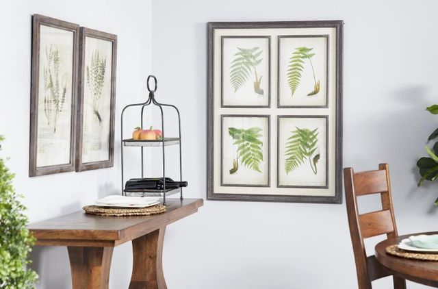 Deco Marche Brown Leaf Wall Decor-2