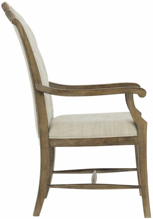 Bernhardt Customizable Rustic Patina 24'' Arm Chair-2