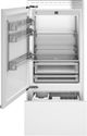 Bertazzoni 36" 19.6 Cu. Ft. Panel Ready Built-In Bottom Freezer Refrigerator-0