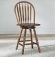 Liberty Furniture Carolina Crossing Windsor Antique Honey Swivel Counter Stool-1