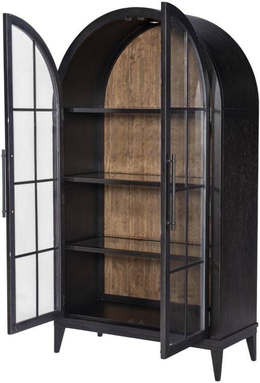 Legacy Classic Artisan's Place Black Display Cabinet-3