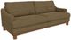 International Furniture Direct Olimpia Brown Upholstered 60" Loveseat-0
