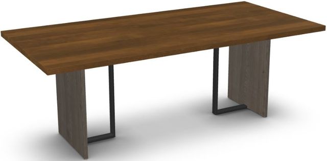 Amisco Customizable Zoel 84" Solid Birch Dining Table -0