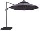 Furniture of America® Fera Gray Aluminum/Polyester Outdoor Umbrella-0