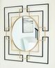 Signature Design by Ashley® Oceanal Black/Gold Accent Mirror-4