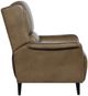 Hooker® Furniture RC Deacon Rogue Walnut Leather Power Recliner with Power Headrest-4