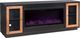 aspenhome® Chelsea Black 82" Fireplace Console-2