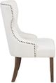 Coaster® Baney Cream/Dark Oak Upholstered Dining Chair-3