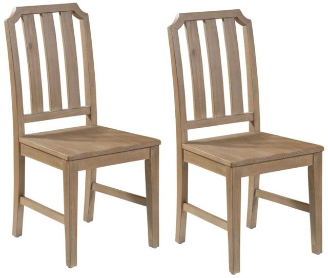 Martin Svensson Beach House Natural 2-Piece Brown Dining Side Chair Set-0