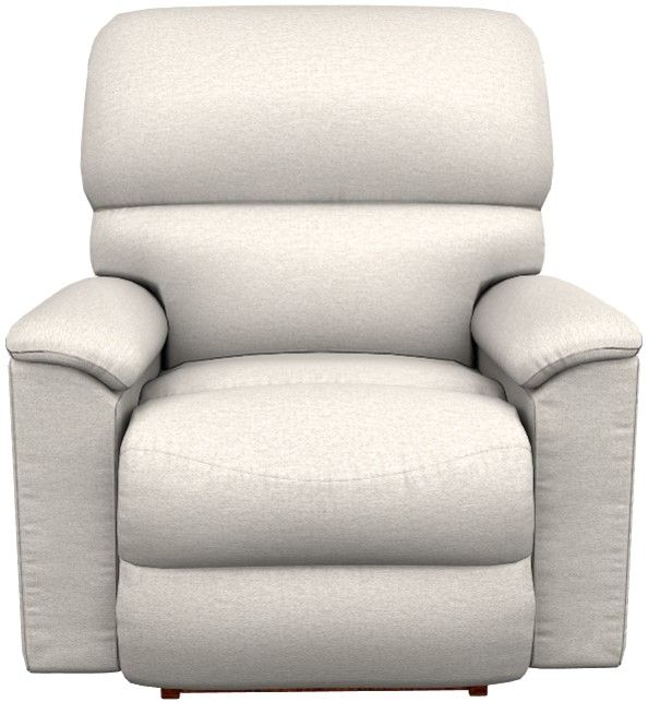 La-Z-Boy® Brooks Oyster Power Rocking Recliner with Headrest and Lumbar-1