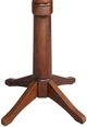 John Thomas Furniture® Dining Essentials Espresso 36''W Round Dining Table with Transitional Pedestal with Extension-1