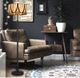Cal® Lighting & Accessories Tiffany Antique Bronze Floor Lamp-3