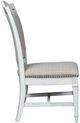 Liberty Furniture Abbey Park Antique White/Weathered Brown Upholstered Dining Side Chair-4