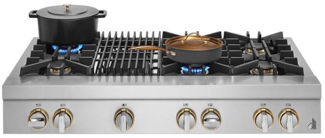 JennAir® RISE™ 48" Stainless Steel Natural Gas Rangetop-1