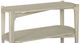 Stylecraft Antique White Foldable Console Table-1