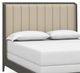 Bassett® Furniture Customizable Modern Rivoli Queen Panel Bed-1
