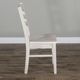 Sunny Designs™ Bayside Marble White Ladderback Chair with Wood Seat-2