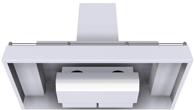Vent-A-Hood® 42" White Contemporary Wall Mount Range Hood-3