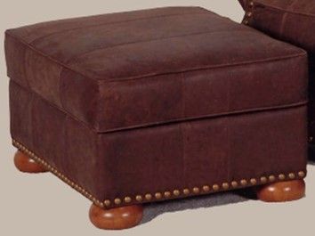 Marshfield Furniture Emerson (Leather) Storage Ottoman-0