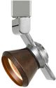 Cal® Lighting & Accessories Bronze/Brushed Steel Track Light-1