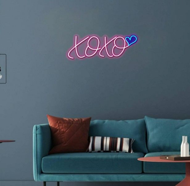 Classy Living Enlightened XOXO Neon Sign-1