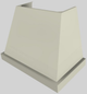 Vent-A-Hood® Designer Series 42" Biscuit Wall Mounted Range Hood-4