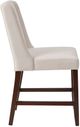Olliix by Madison Park Cream Brody Wing Counter Stool-2