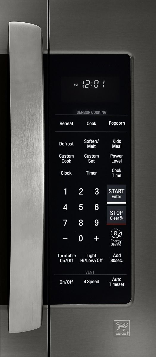 LG 2.0 Cu. Ft. PrintProof™ Black Stainless Steel Over the Range Microwave-3
