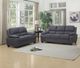 Mazin Furniture Darien Gray Loveseaat-1