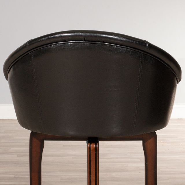 HH2 Home Dartford Dark Brown Cherry Swivel Bar Stool-3