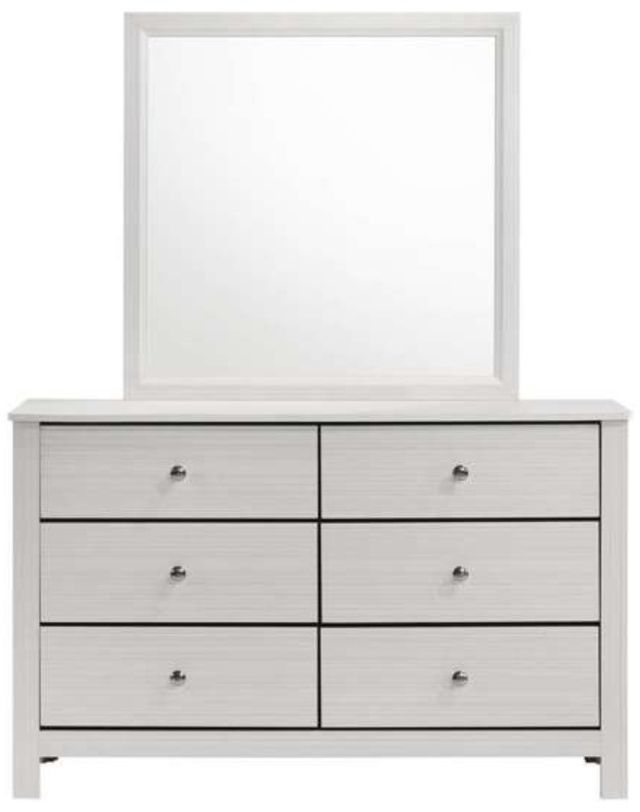 Elements International Sami White Dresser and Mirror-3