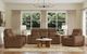 Flexsteel® Dutch Cortado Brown Power Reclining Sofa with Console-2