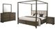Coaster® Gran Park 4-Piece Dark Cocoa California King Bedroom Set-0