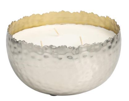 Deco Marche Cosmopolitan Silver Vanilla Marshmallow Candle-0