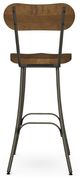 Amisco Customizable Bean Swivel Bar Stool-3