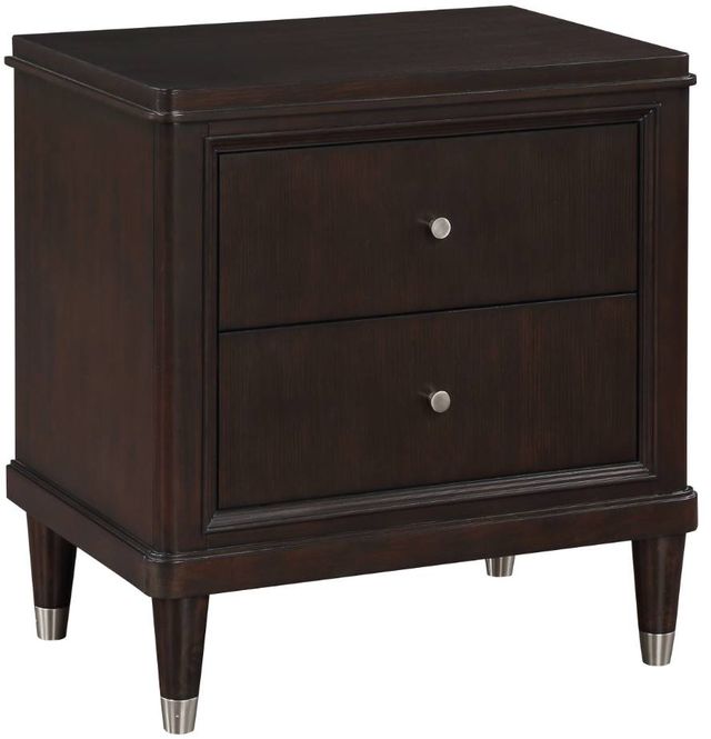 Coaster® Emberlyn Brown 2-Drawer Nightstand Bedside Table-0