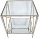 Zeugma Imports® Silver Side Table-2