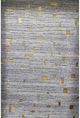 Cosmos Carpets Zara 6067 Gold/Gray 8' x 11' Area Rug-0