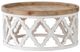 A & B Home Weathered White Coffee Table-0