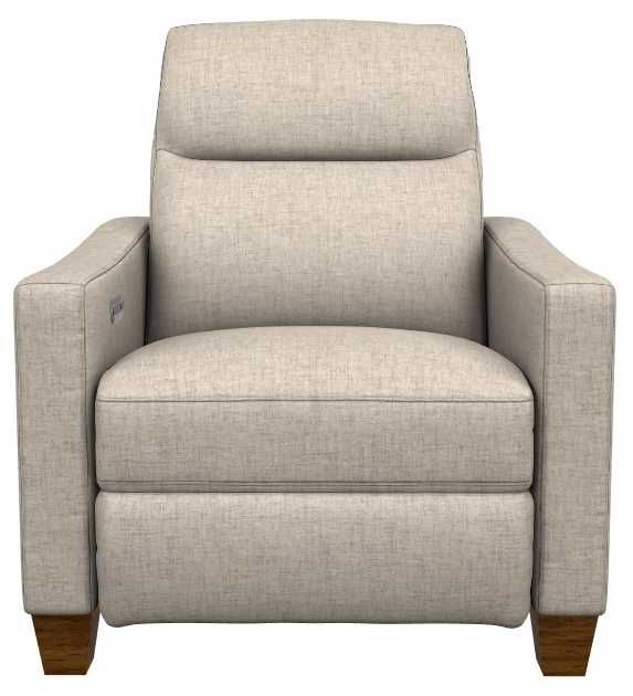 La-Z-Boy® Quinault Taupe Power Reclining Chair with Headrest-1