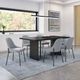 Amisco Customizable Essie Upholstered Dining Side Chair-1