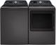 GE Profile™ Diamond Gray Top Load Washer & Gas Dryer Laundry Pair-0