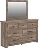 Signature Design by Ashley® Keithland Brown Dresser and Mirror-0