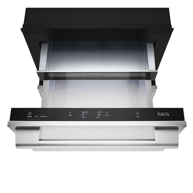 SKS 24" Panel Ready Undercounter Convertible Refrigerator/Freezer Drawers-1